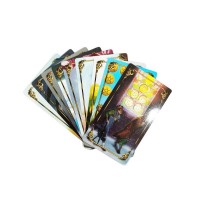 Funny custom printing the mini tarot cards deck with book in spanish on sale